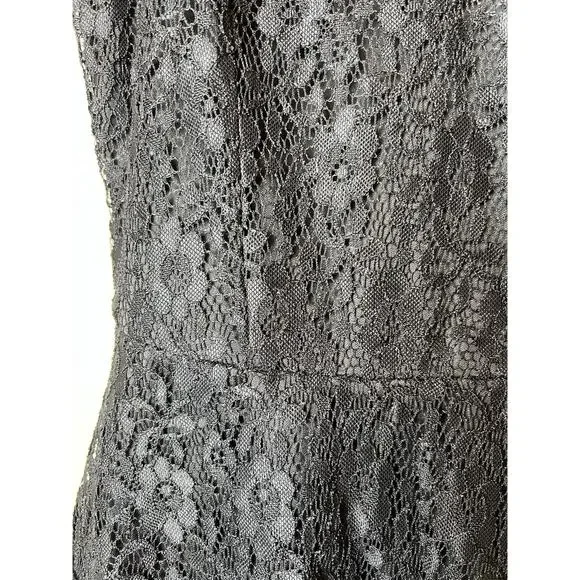 Windsor Black Lace Bodice Dress Sz XS Whimsigoth Fairy Goth Indie Punk Y2K - Picture 3 of 8